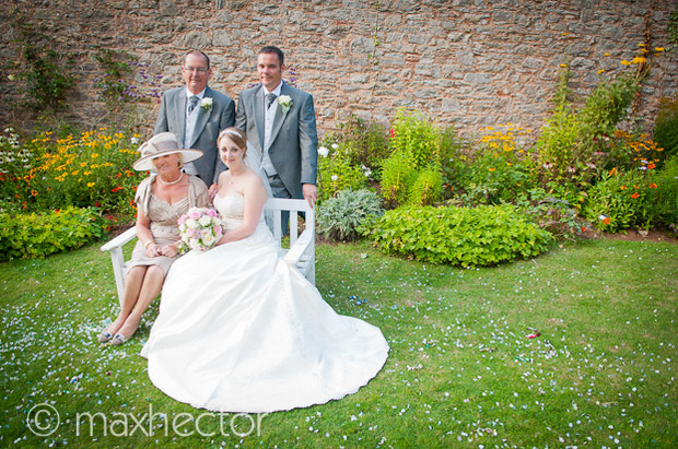 Bride and Groom with Parents