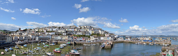 Panoramic of Brixham